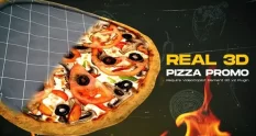 real 3d pizza modern promo 3698 cover 1
