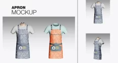set mens apron with mannequin mockup 35720 cover 1