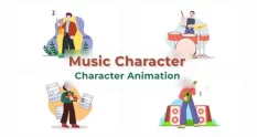traditional music instrument character animation s 37570 cover 1