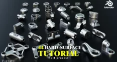 44 hard surface kitbash full process tutorial 32461 cover 1