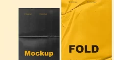 Fold 6 Wrinkle Paper Mockup 3365668 cover 1