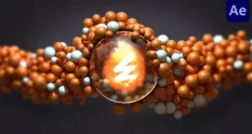 abstract sphere logo for after effects 35174 cover 1