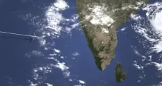 airplane flying to bangalore india on the map 36320 cover 1