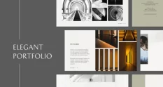 elegant portfolio resume 727 cover 1