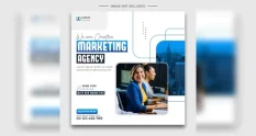 modern creative marketing agency corporate social 40407289 cover 1