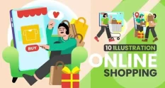online shopping sale animation 41491 cover 1