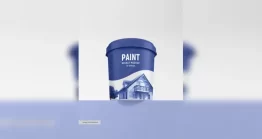 موکاپ سطل رنگ پلاستیکی
