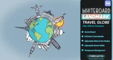 whiteboard landmarks travel globe 38909 cover 1
