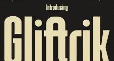 Gliftrik Condensed San Serif 291605732 cover 1