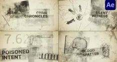 crime chronicles for after effects 28897 cover 1