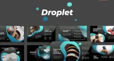 droplet powerpoint 43341 cover 1