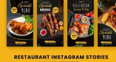 food restaurant instagram stories template 10009 cover 1