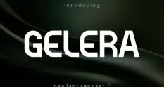 gelera sans reguler ligth 12662 cover 1