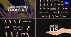hand gestures tools kit for after effects 39540 cover 1