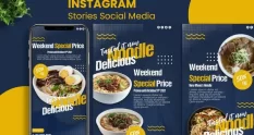 noodlie noodles food instagram stories template 42432 cover 1