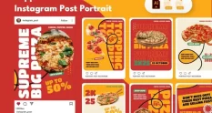 peppria pizza instagram post portrait template 32851 cover 1