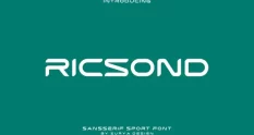 ricsond sport font 42381 cover 1
