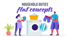 household duties flat concept 17029 cover 1