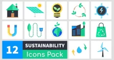 sustainability icons pack 8881 cover 1