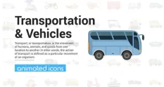 transportation and vehicles icons 40292 cover 1