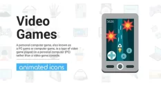video games icons 6637 cover 1