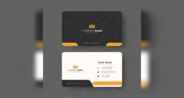 کارت ویزیت با طراحی مدرن