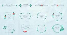 پروژه آماده افتر افکت : تایتل انیمیشن کلیپ عروسی