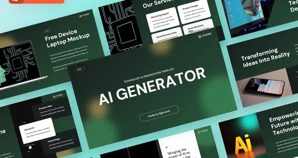 قالب پاورپوینت هوش مصنوعی