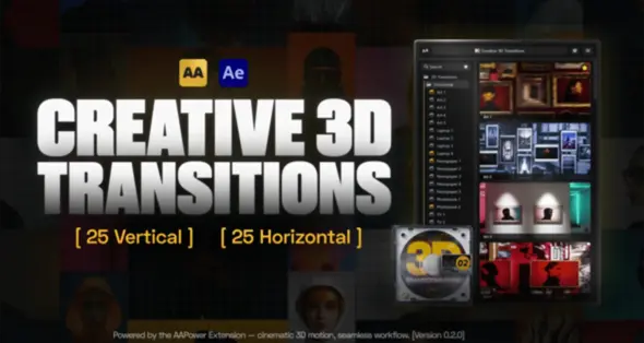 creative 3d transitions 50 dynamic transitions for 45799 cover 1