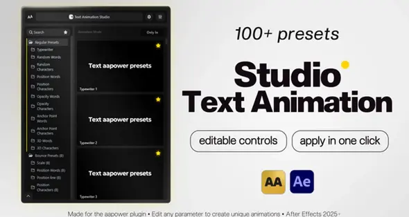 studio text animation 100 text presets with custom 42499 cover 1